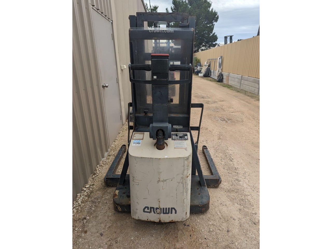 CROWN 1T WALKIE STACKER WITH 2.3M LIFT for sale
