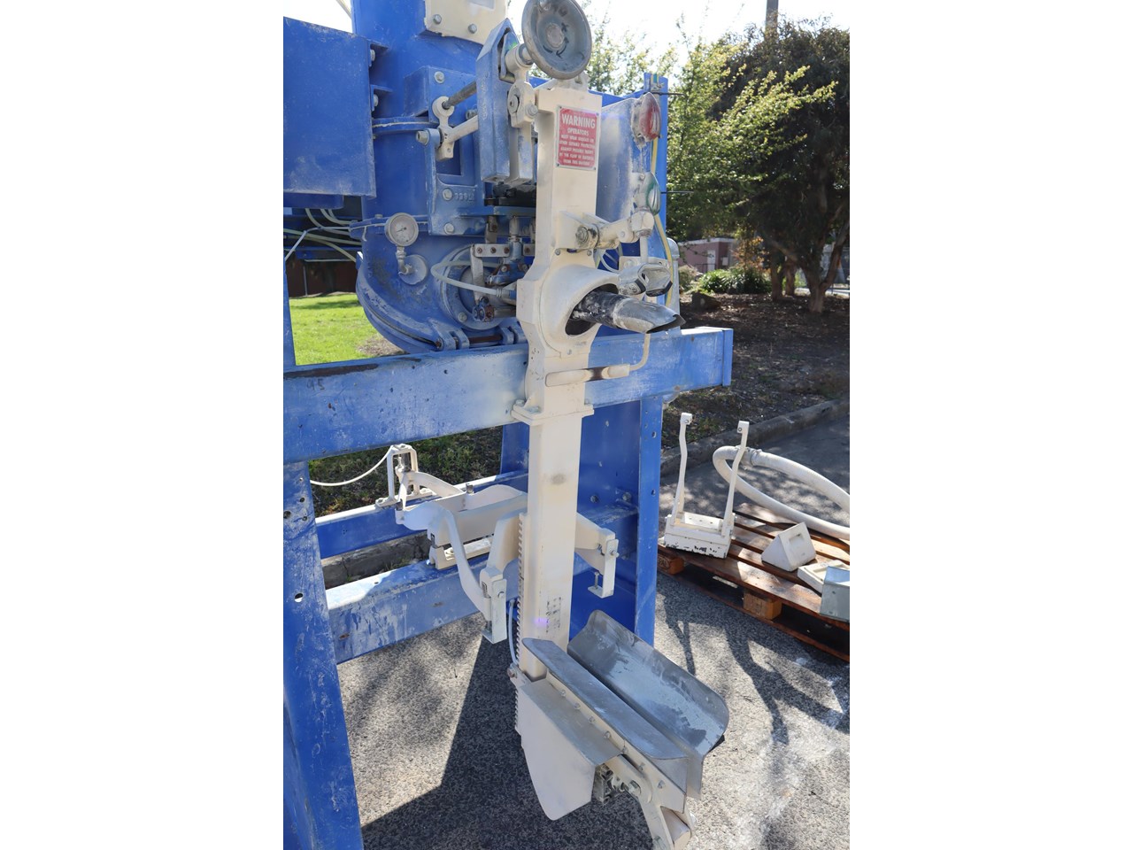 AMCOR ST REGIS BATES LARGE BAGGER BAG FILLER PACKER MACHINE WITH HOPPER ...