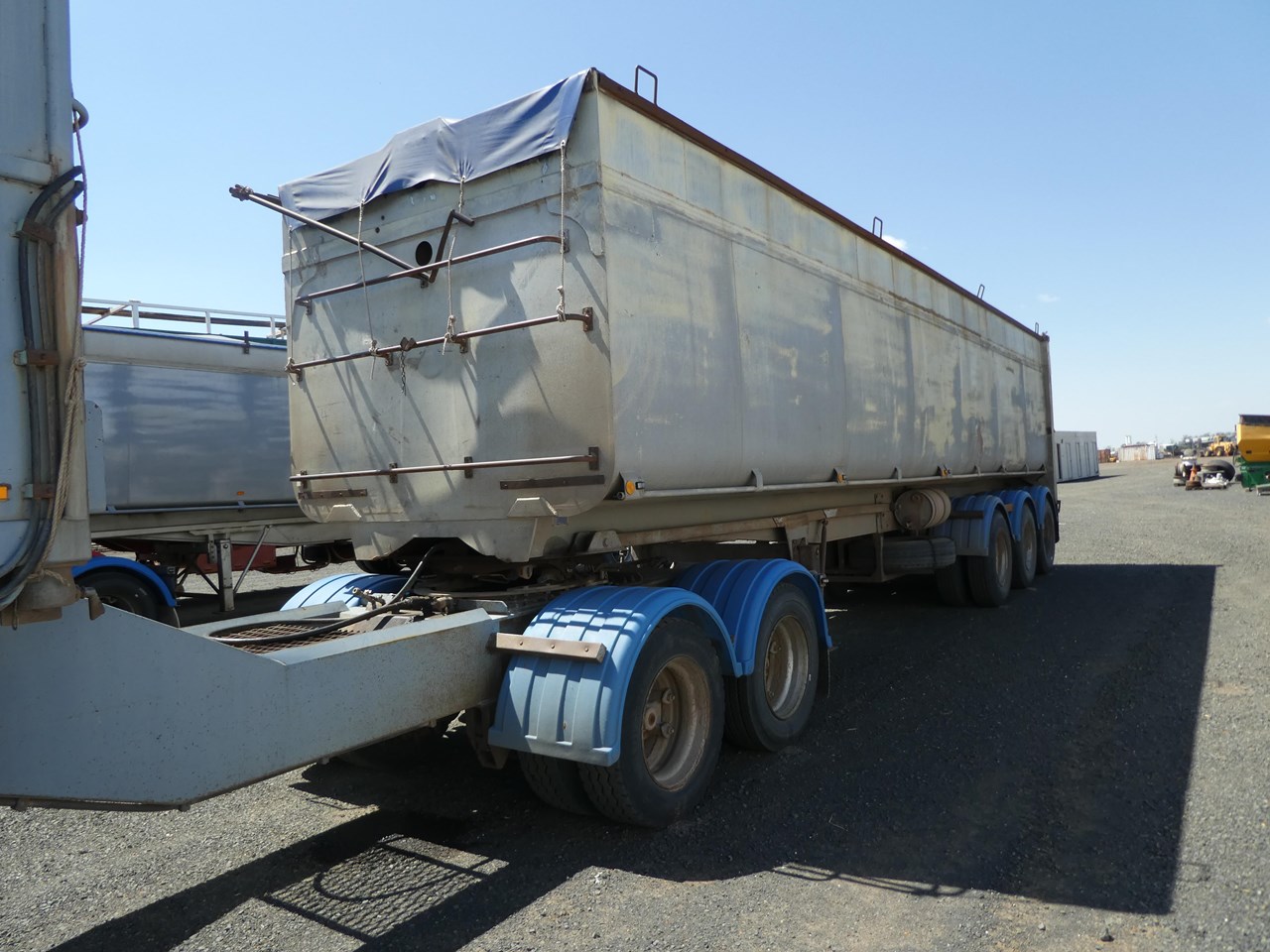 1997 HILLCREST/JAMOR B DOUBLE TIPPER TRAILERS For Sale