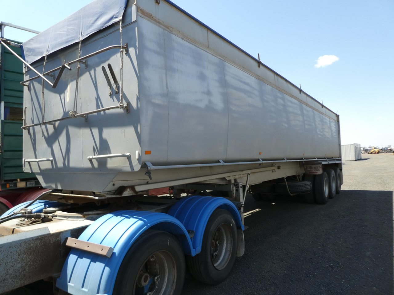 1996 WEIER/PANTHER B DOUBLE TIPPER TRAILERS For Sale