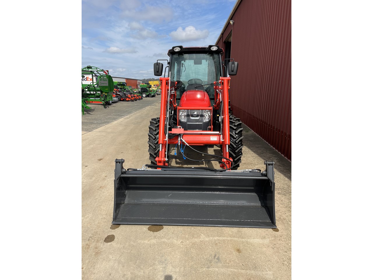 2023 KIOTI RX8030 4WD CABIN TRACTOR & FRONT END LOADER for sale