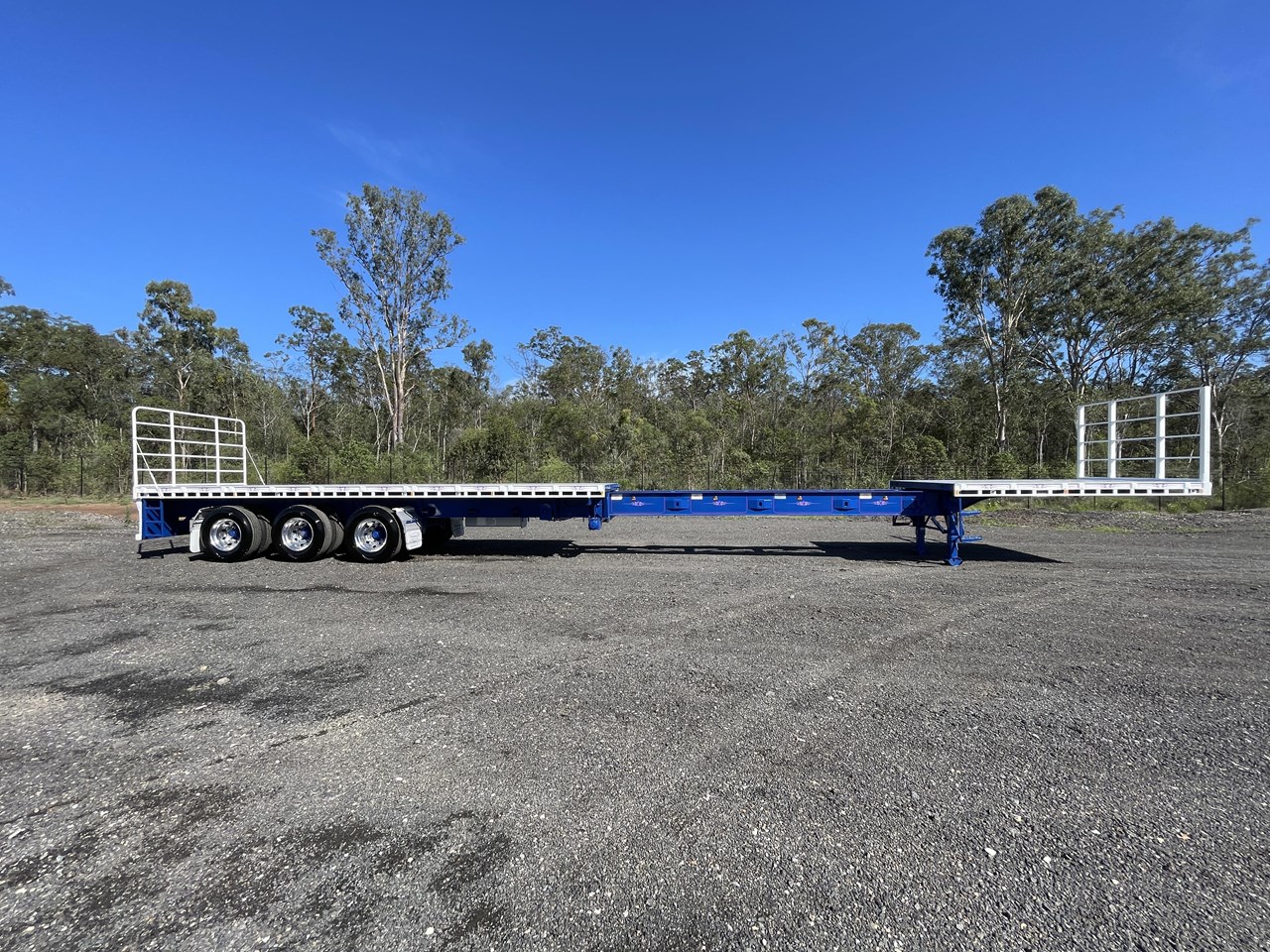 2012 VAWDREY EXTENDABLE FLAT TOP 41FT60FT ROADTRAIN LEAD for sale