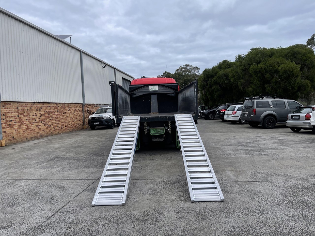 JETLAND 3.7M 3TONNE HEAVY DUTY RUBBER TRACK MACHINERY LOADING RAMPS for ...