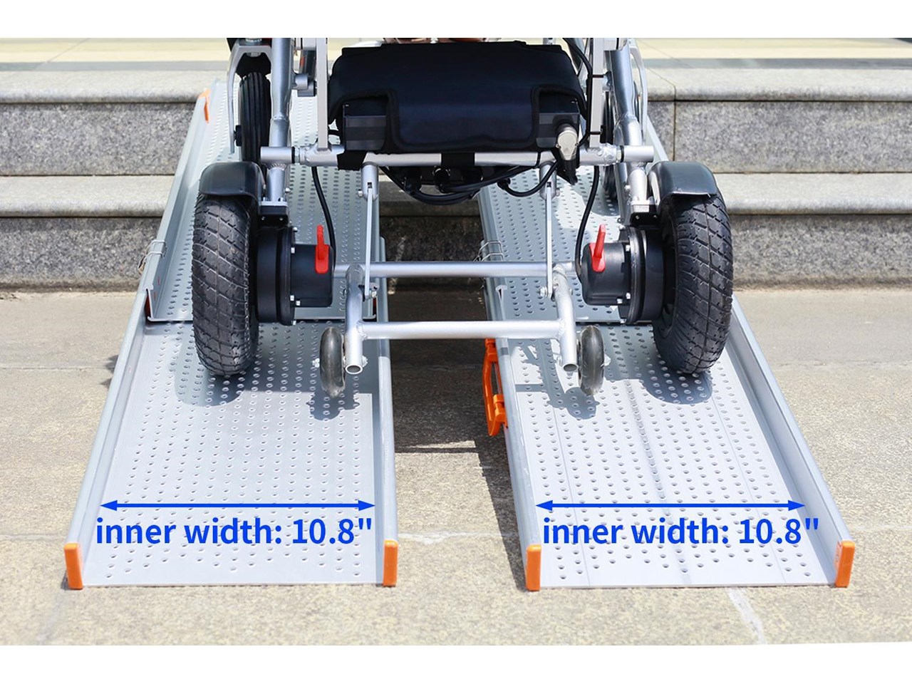 Telesopic Ramp JETLAND 2.4M 300KG EXTRA WIDER TELESCOPIC RAMP WHEELCHAIR RAMP for sale ...