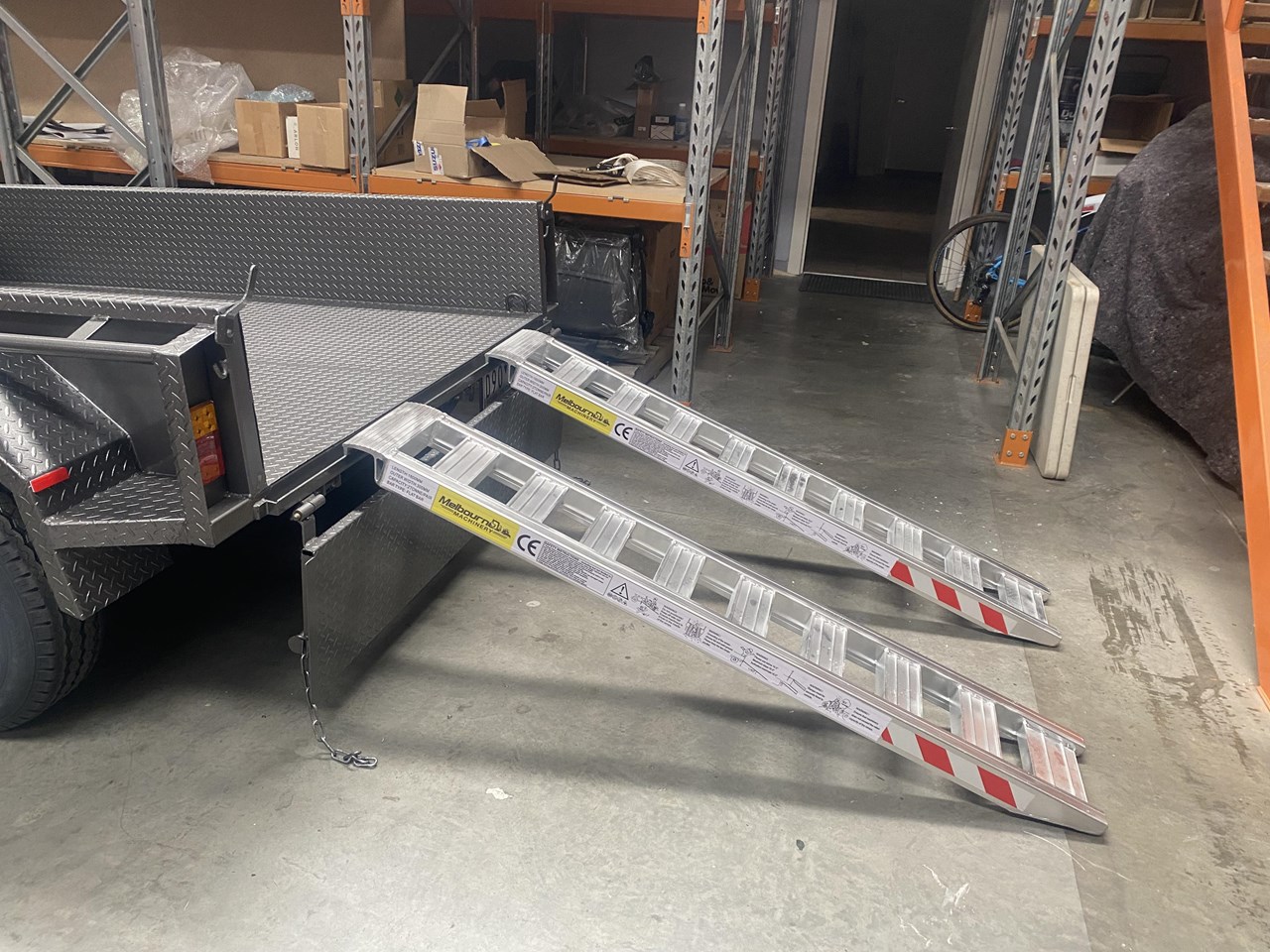 2024 JIAFENG 2.0 T ALUMINIUM LOADING RAMPS 1.8 M - SAFETY PIN for sale ...