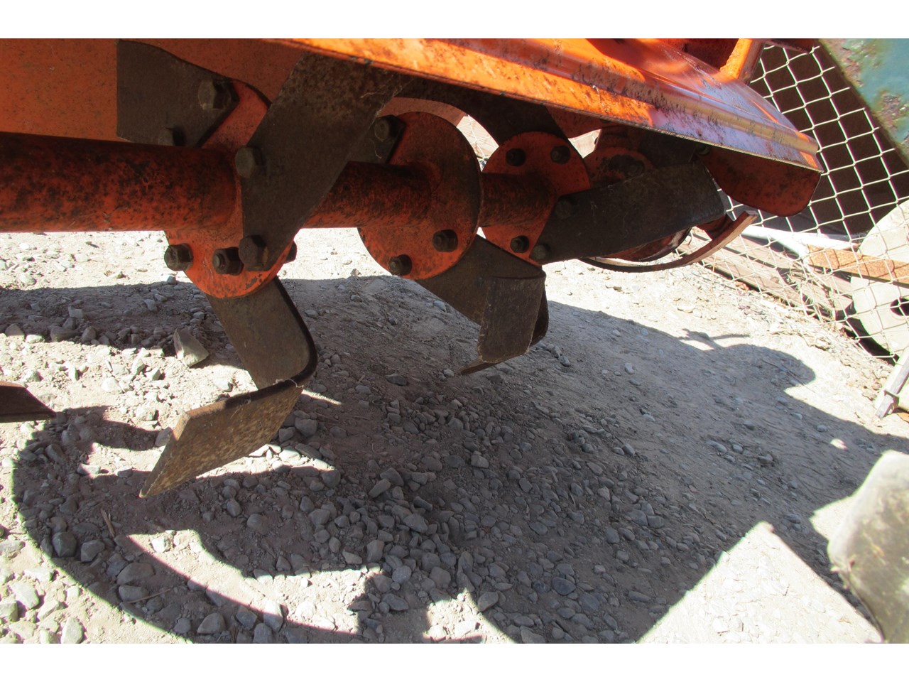 KUBOTA B5100E TRACTOR WITH KUBOTA FL850 ROTARY HOE/TILLER for sale