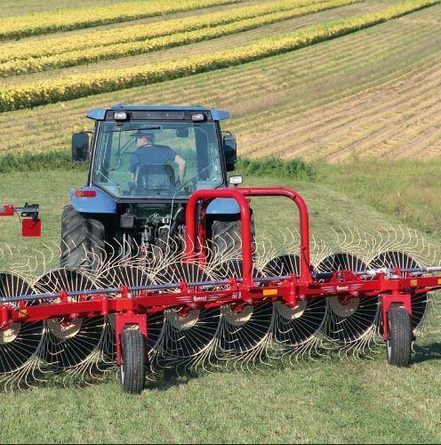 ENOROSSI 9 WHEEL IN LINE RAKE (MIN 60HP) for sale (refcode TA1283701)
