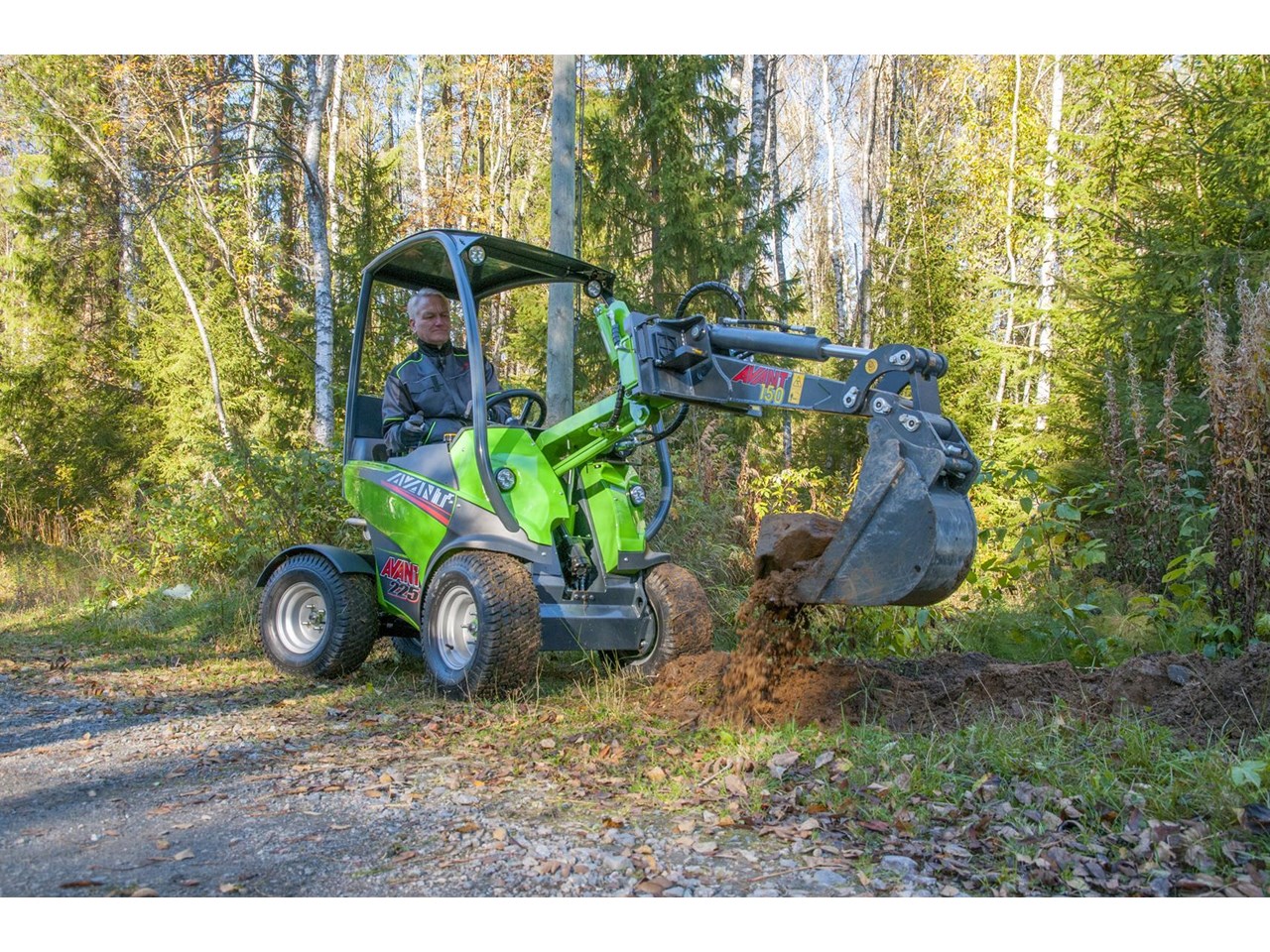 Мини Погрузчик Авант 220 Купить