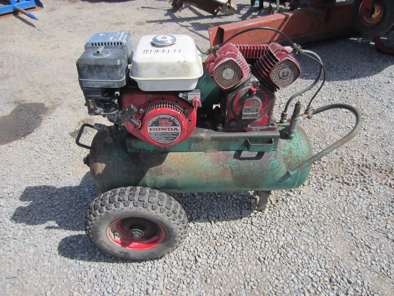 CLISBY AIR COMPRESSOR TWIN CYLINDER for sale