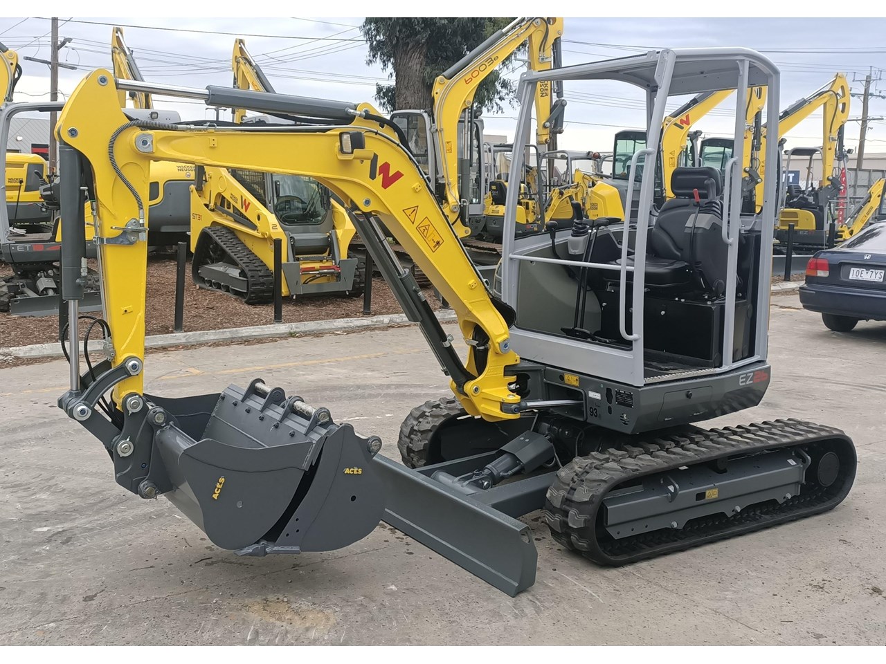 2024 WACKER NEUSON EZ26 2.5 Mini Excavator for sale (refcode TA1051235)