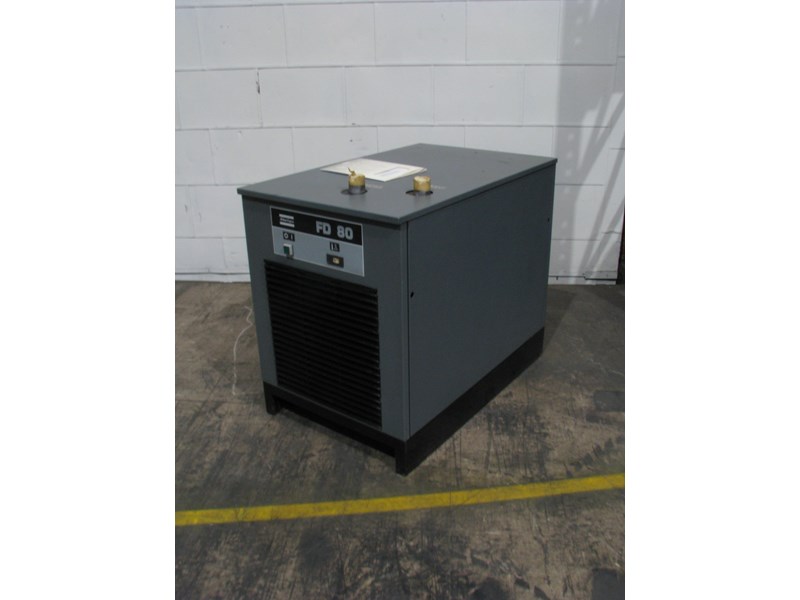 atlas copco fd80 refrigerated air dryer 170cfm 862148 001