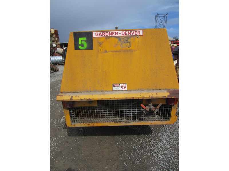 noblet & forrest sd175 trailer mounted air compressor 862239 005