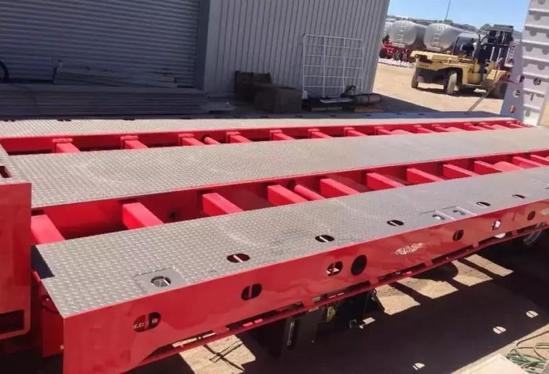 freightmore transport 2022 freightmore transport 45ft drop deck widener semi trailer + airbag also available 864435 015