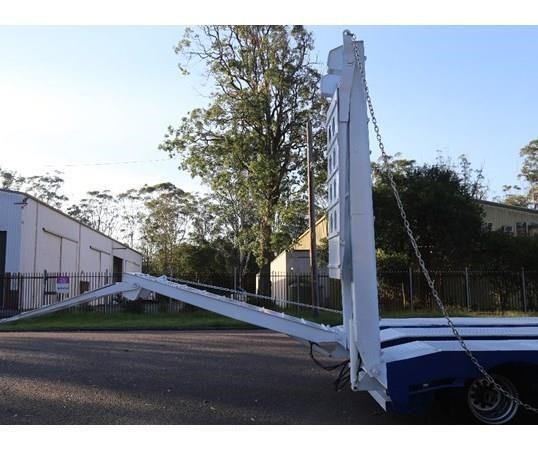 aaa 45' drop deck widener 2.5-3.5m with ramps 874787 005