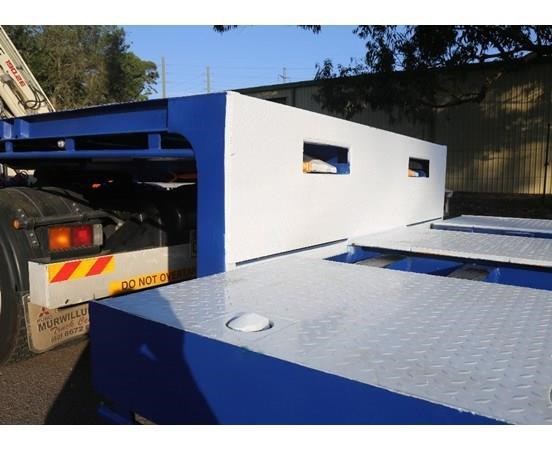 aaa 45' drop deck widener 2.5-3.5m with ramps 874787 017