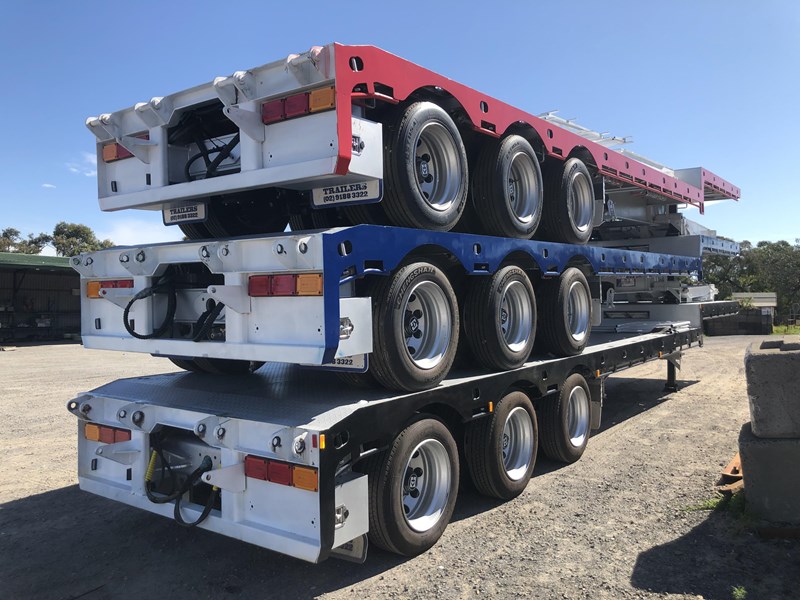 aaa 45' drop deck with ramps and airbag suspension 874788 006