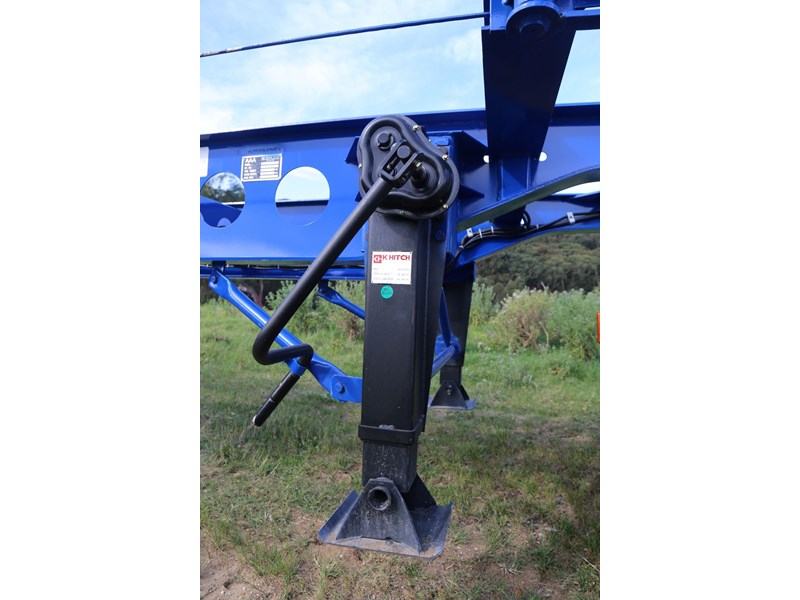 aaa 2020 aaa 40' 3 way light weight 4.6t skeletal trailer-ebs 874790 006