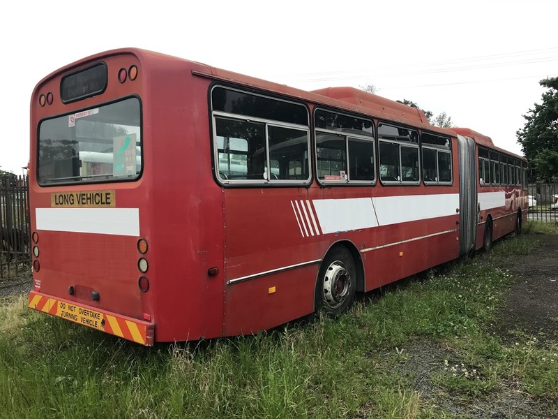 volvo b58 bendy bus, 1981 model 877329 003