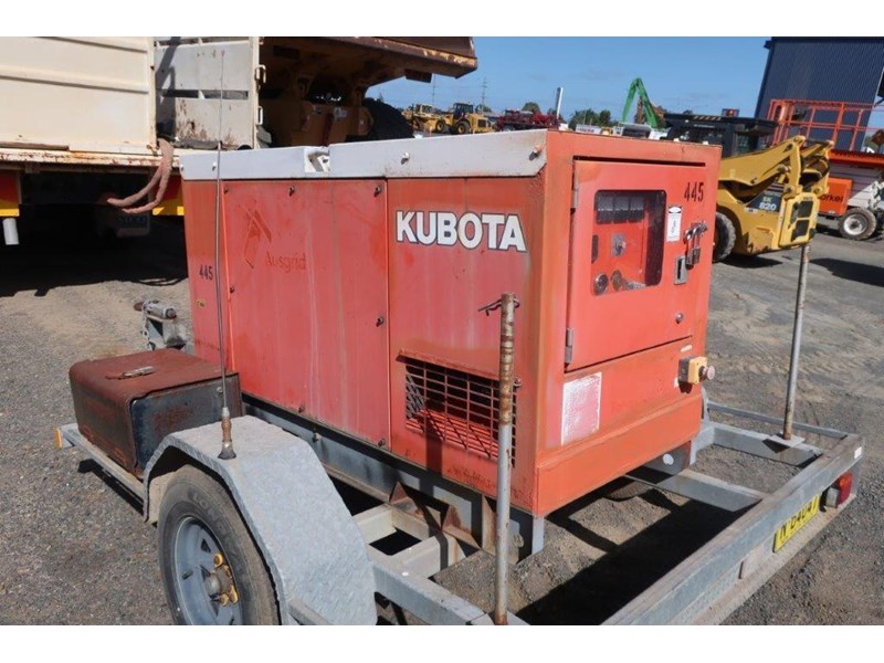 kubota sq-1120-aus trailer mounted generator 871182 002