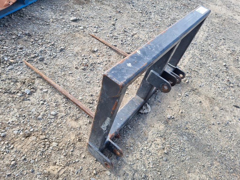 unknown engineer built front end loader bale fork 892185 001