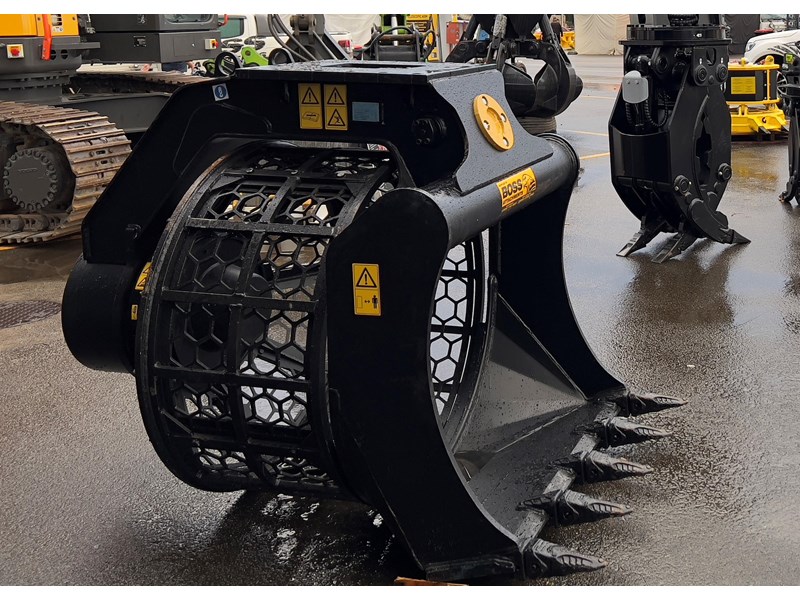 2022 BOSS ATTACHMENTS BRS EXCAVATOR ROTARY SCREENING BUCKET for sale or