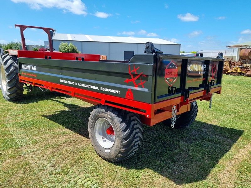 scimitar 6 tonne single axle tip trailer 855276 005