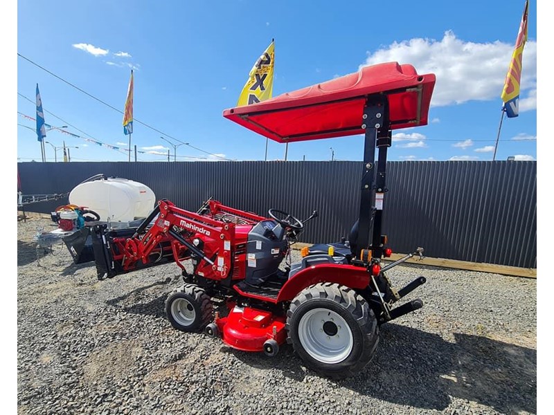 MAHINDRA EMAX 25 HST WITH FRONTEND LOADER AND CUTTING DECK for sale