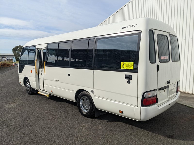 2015 TOYOTA COASTER 17 SEATER WHEELCHAIR BUS for sale