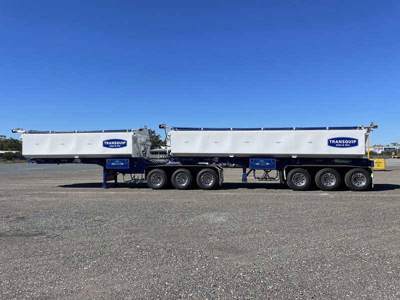 2021 HAULMARK B-DOUBLE SIDE TIPPERS for sale