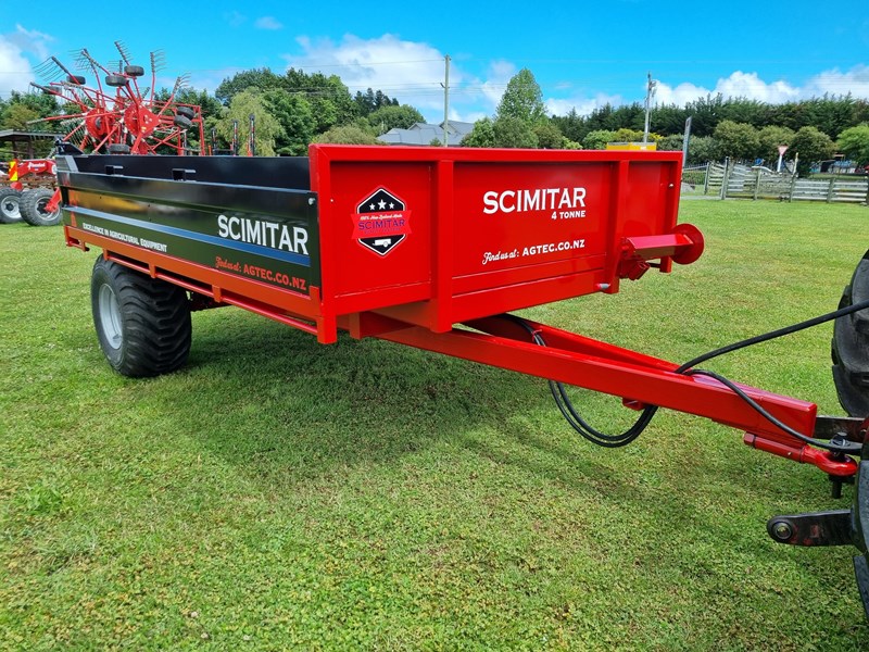 scimitar 4 tonne  tip trailer 604881 002