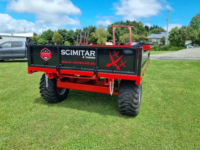scimitar 4 tonne  tip trailer 604881 004