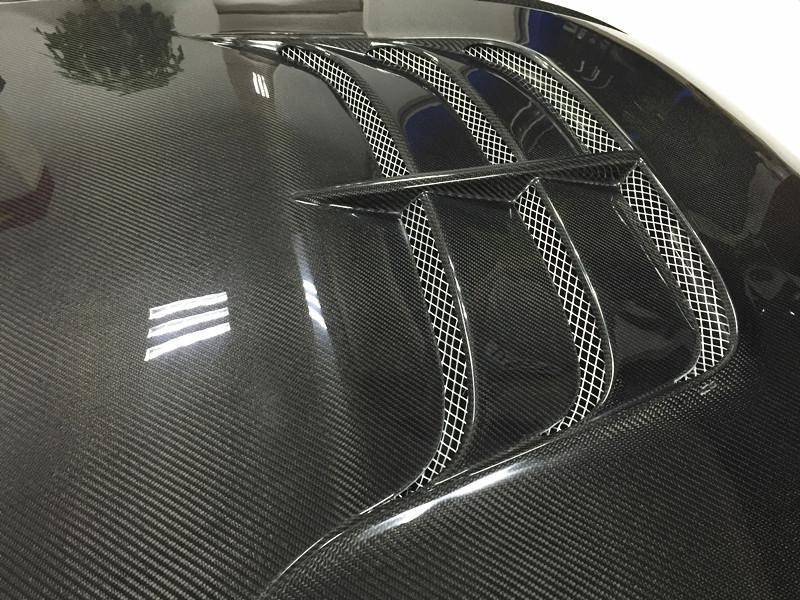 euro empire auto audi carbon fiber eea hood for 8v a3 & s3 fl 970478 006