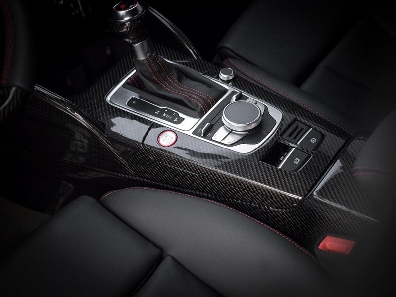 euro empire auto audi carbon fiber interior center console & dash trim for 8v 970479 004