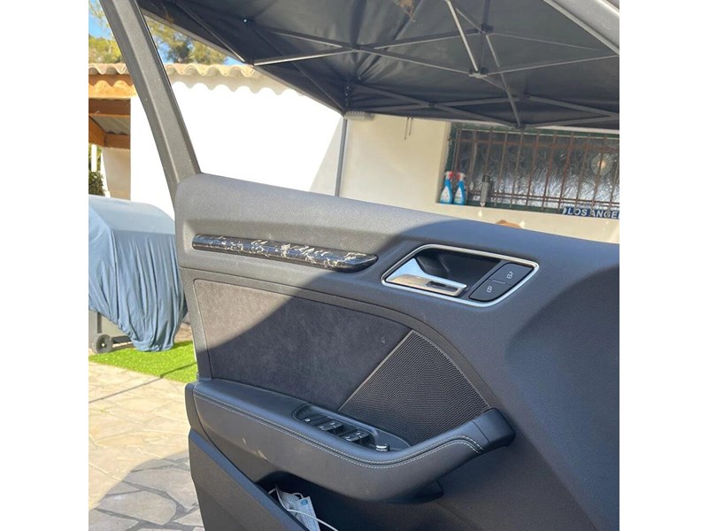 euro empire auto audi forged carbon fiber interior center console & dash trim for 8v 970519 003