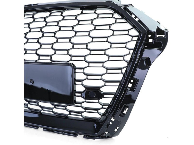 euro empire auto audi gloss black honeycomb style front grille for 8v fl 970520 004
