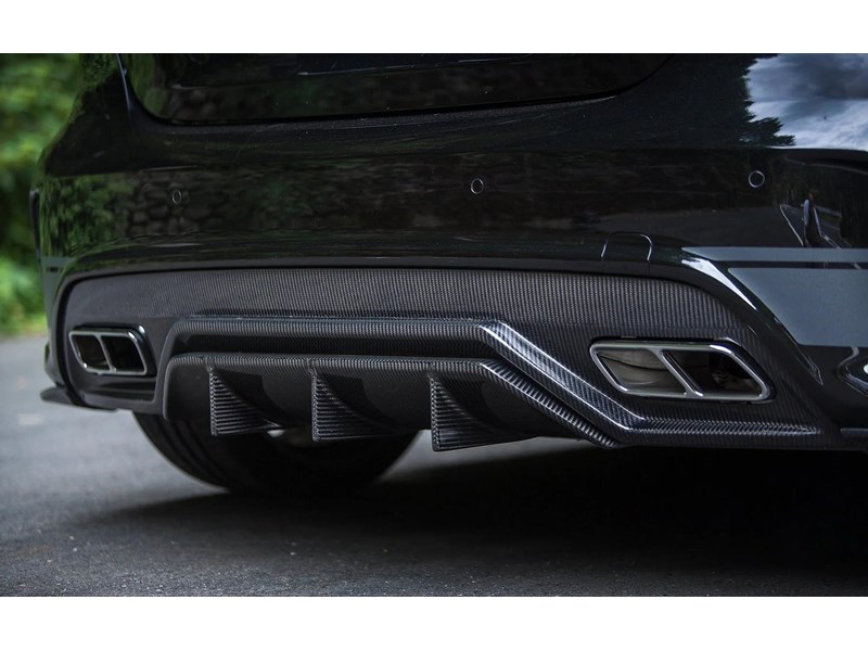 euro empire auto mercedes carbon fiber varis style rear diffuser for w176 970735 001