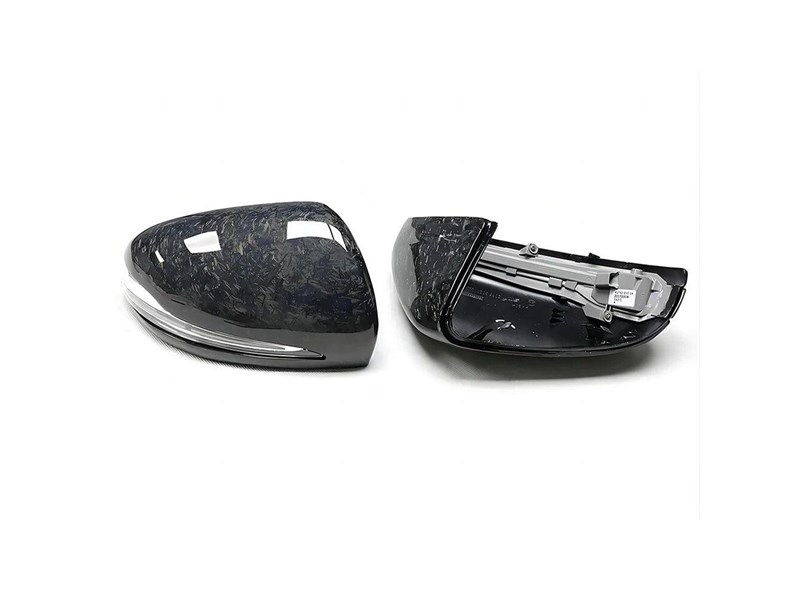 euro empire auto mercedes forged carbon fiber mirror caps for w205 970771 004