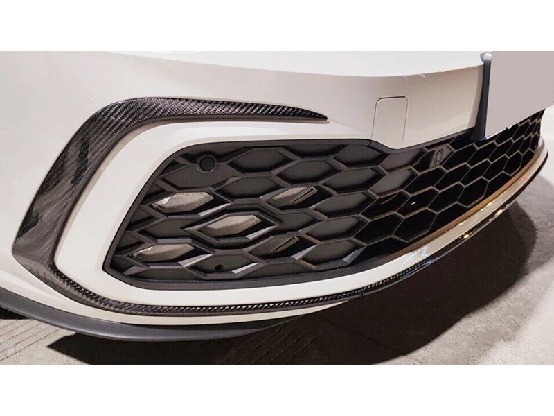 euro empire auto volkswagen dry carbon fiber ml style front canards for golf mk8 970875 001
