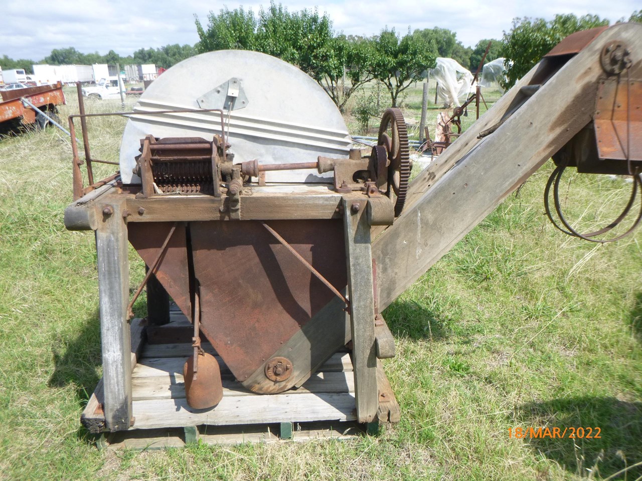 H V MCKAY MASSEY HARRIS CHAFF CUTTER for sale