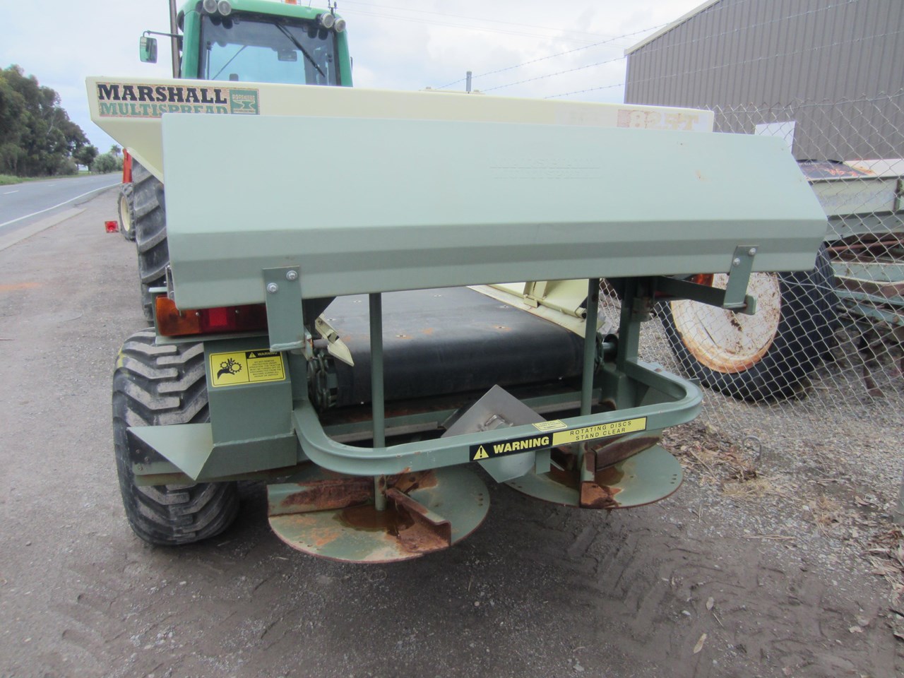 MARSHALL MULTISPREAD 825T FERTILISER SPREADER for sale