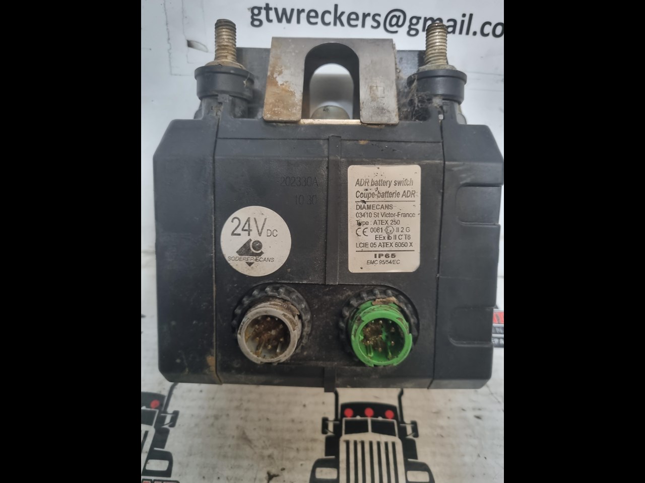ADR BATTERY SWITCH ATEX 250 24 V SWITCH ATEX 250 for sale