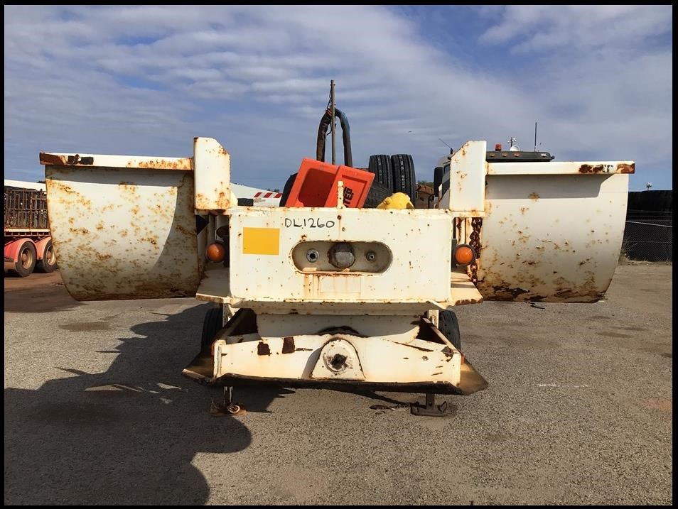 1987 DRAKE 4X8 LOW LOADER 2X8 DOLLY for sale