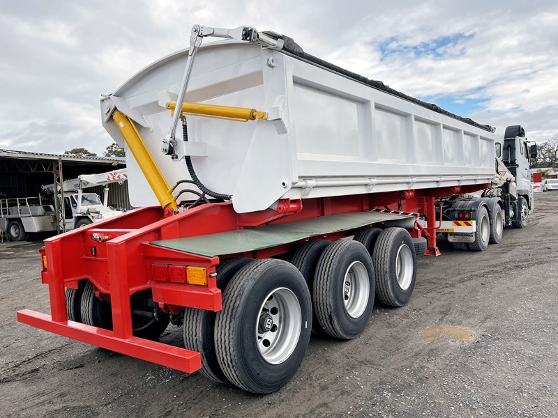 2022 AAA HEAVY DUTY 25 M3 SIDE TIPPER TRAILER for sale