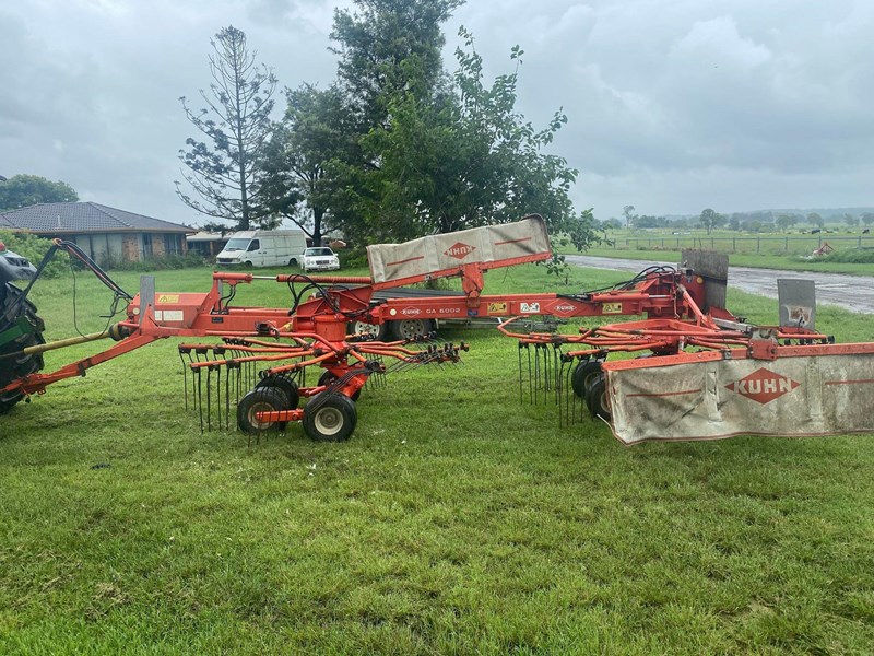 KUHN GA 6002 TWIN ROTOR RAKE for sale