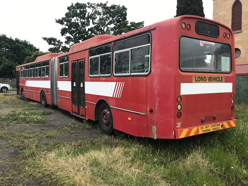volvo b58 bendy bus, 1981 model 877329 003