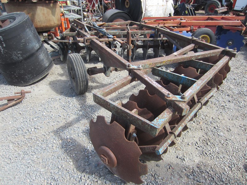 ford napier 20 plate trailing wheeled offset disc cultivator 398960 003