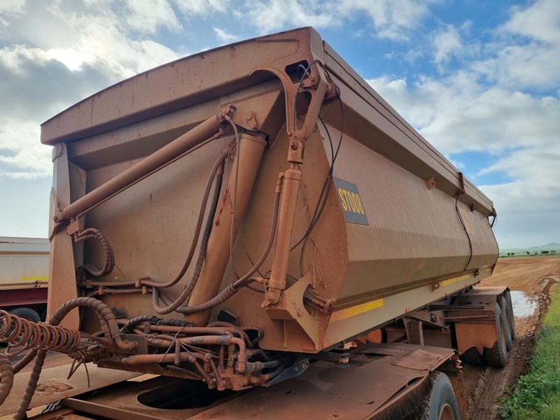2012 KENNEDY SIDE TIPPER QUAD SET for sale