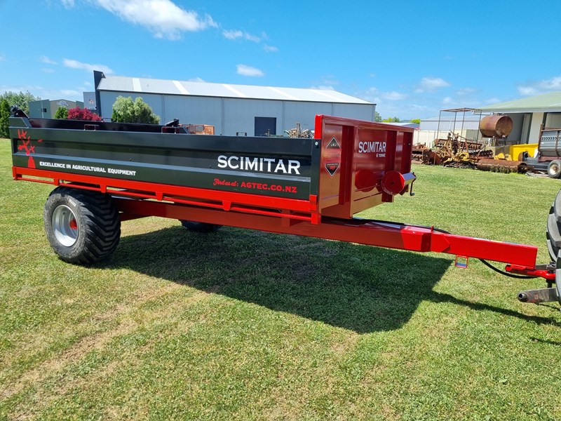 scimitar 6 tonne single axle tip trailer 855276 003