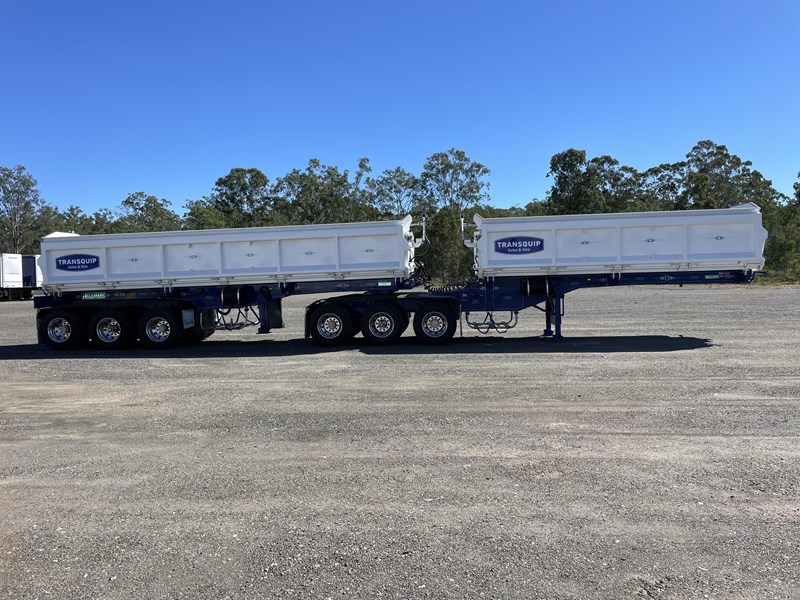 2021 HAULMARK B-DOUBLE SIDE TIPPERS for sale