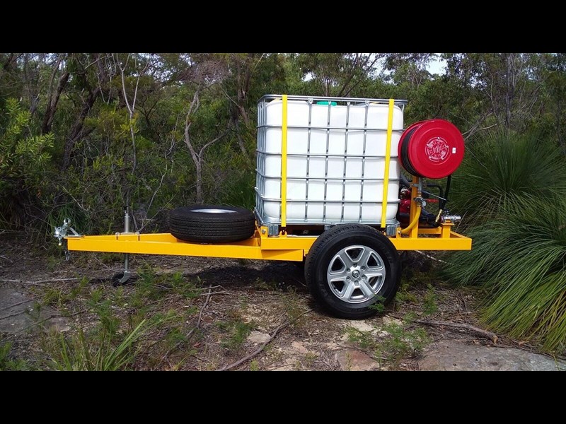 Ibc Bushfire Fire Fighting Tanker Trailer For Sale